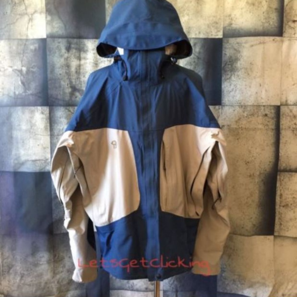 Mountain Hardwear Men Waterproof Rain Jacket XL